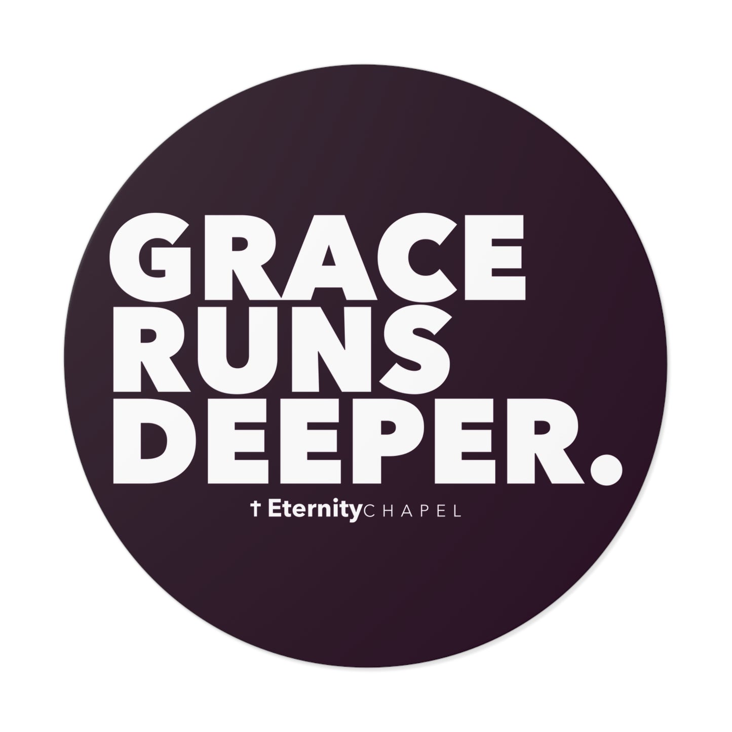Grace Runs Deeper: The Bumper Sticker