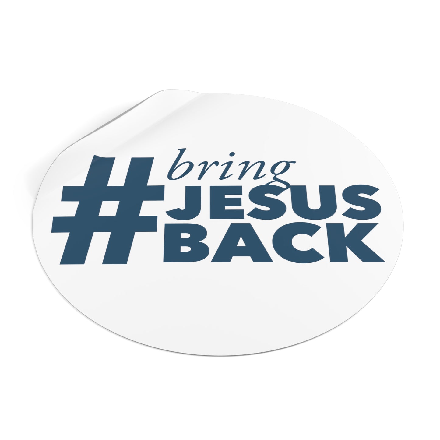 #BringJesusBack Decal