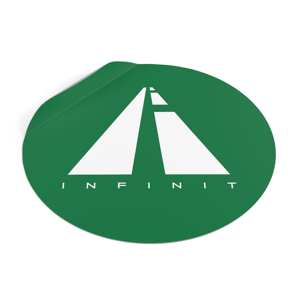 Infinit Brand Decal: Green