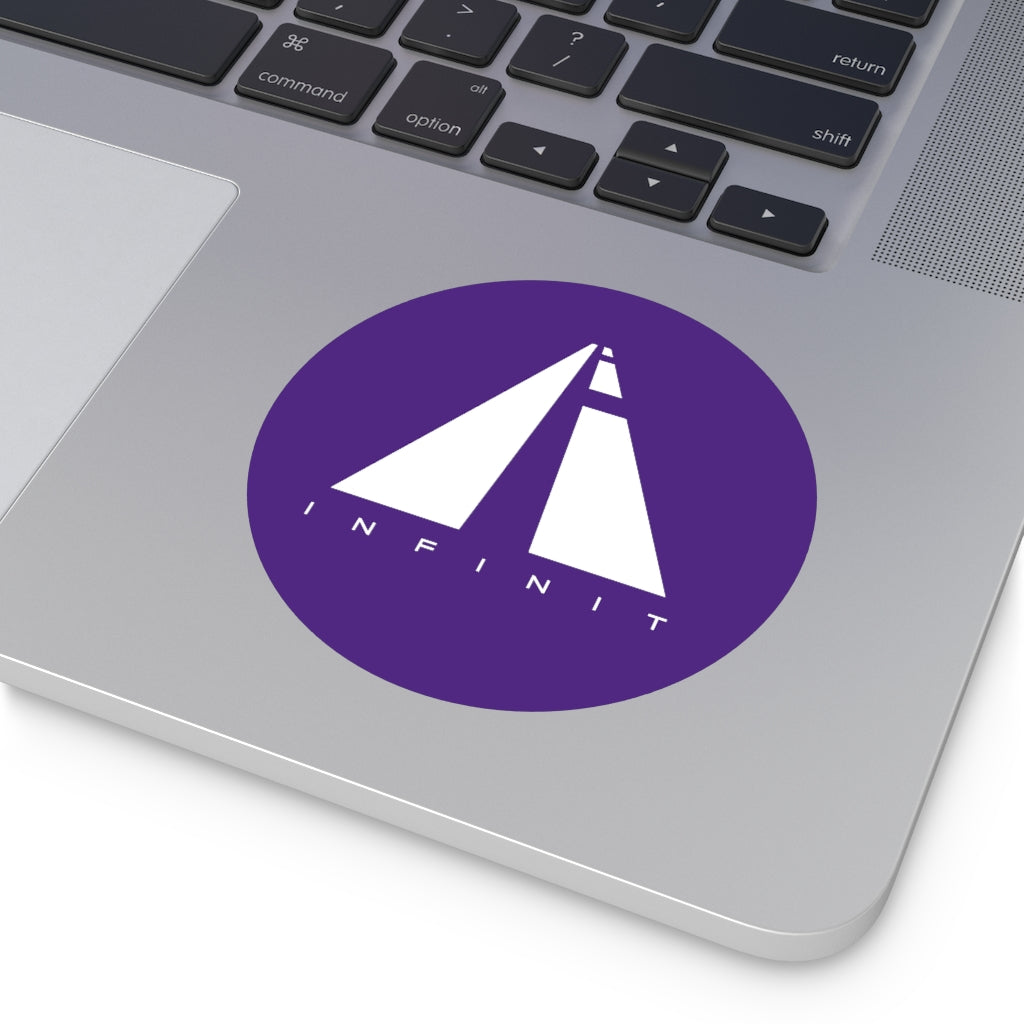Infinit Brand Decal: Purple