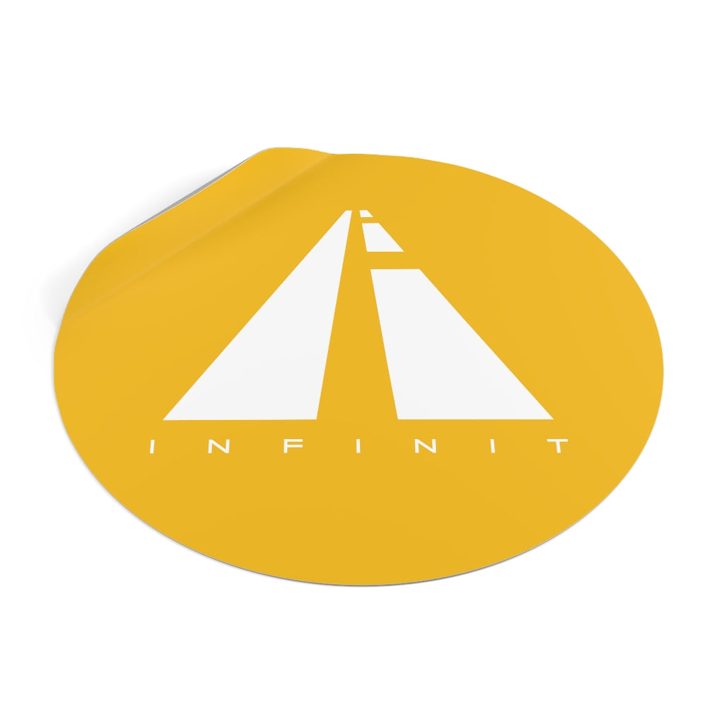 Infinit Brand Decal: Yellow