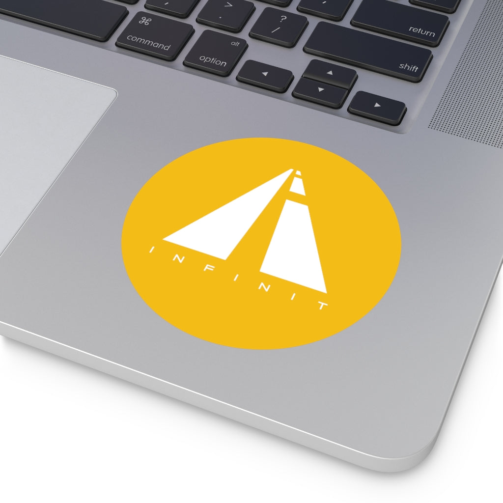 Infinit Brand Decal: Yellow