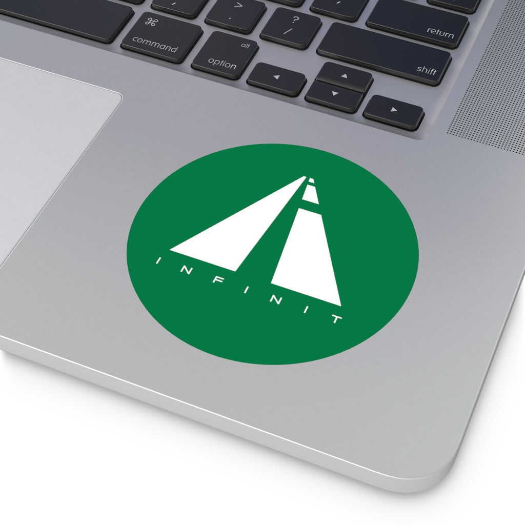 Infinit Brand Decal: Green