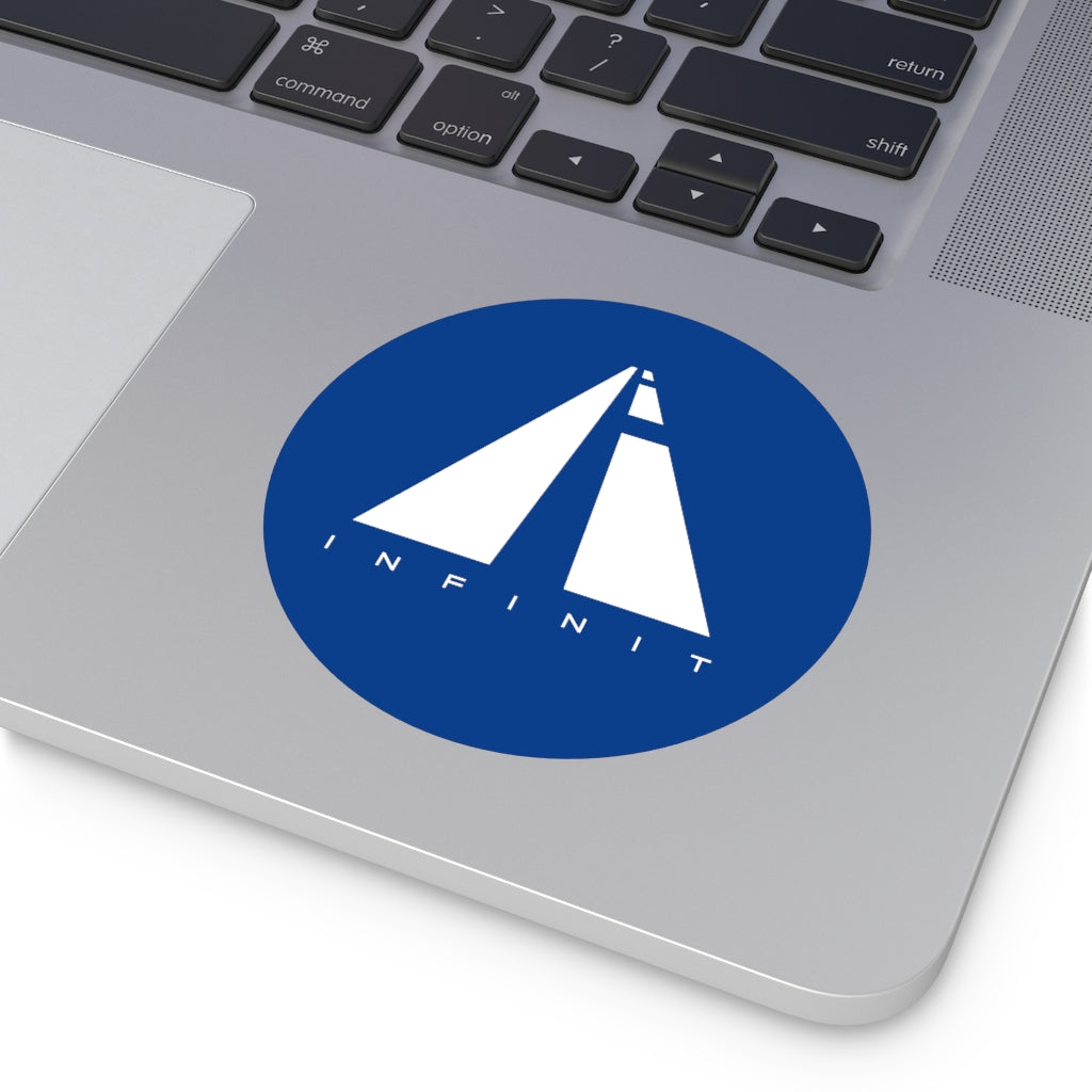 Infinit Brand Decal: Blue