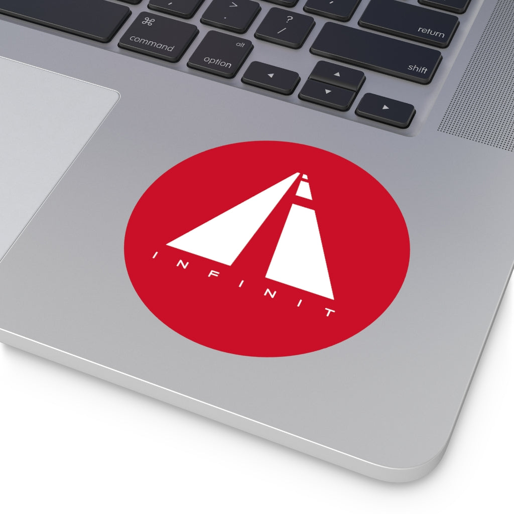 Infinit Brand Decal: Red