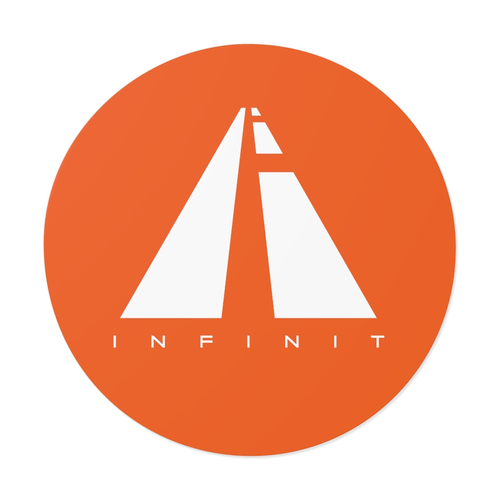 Infinit Brand Decal: Orange