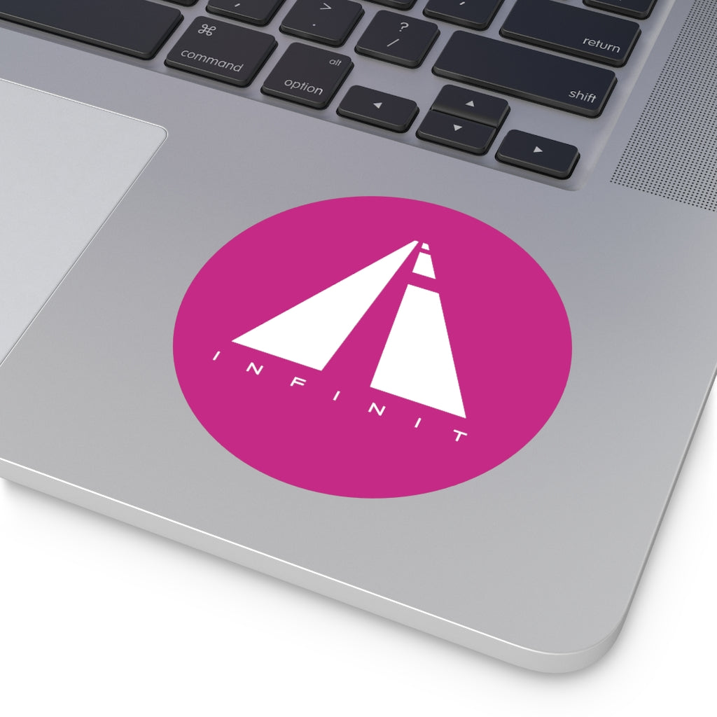 Infinit Brand Decal: Pink
