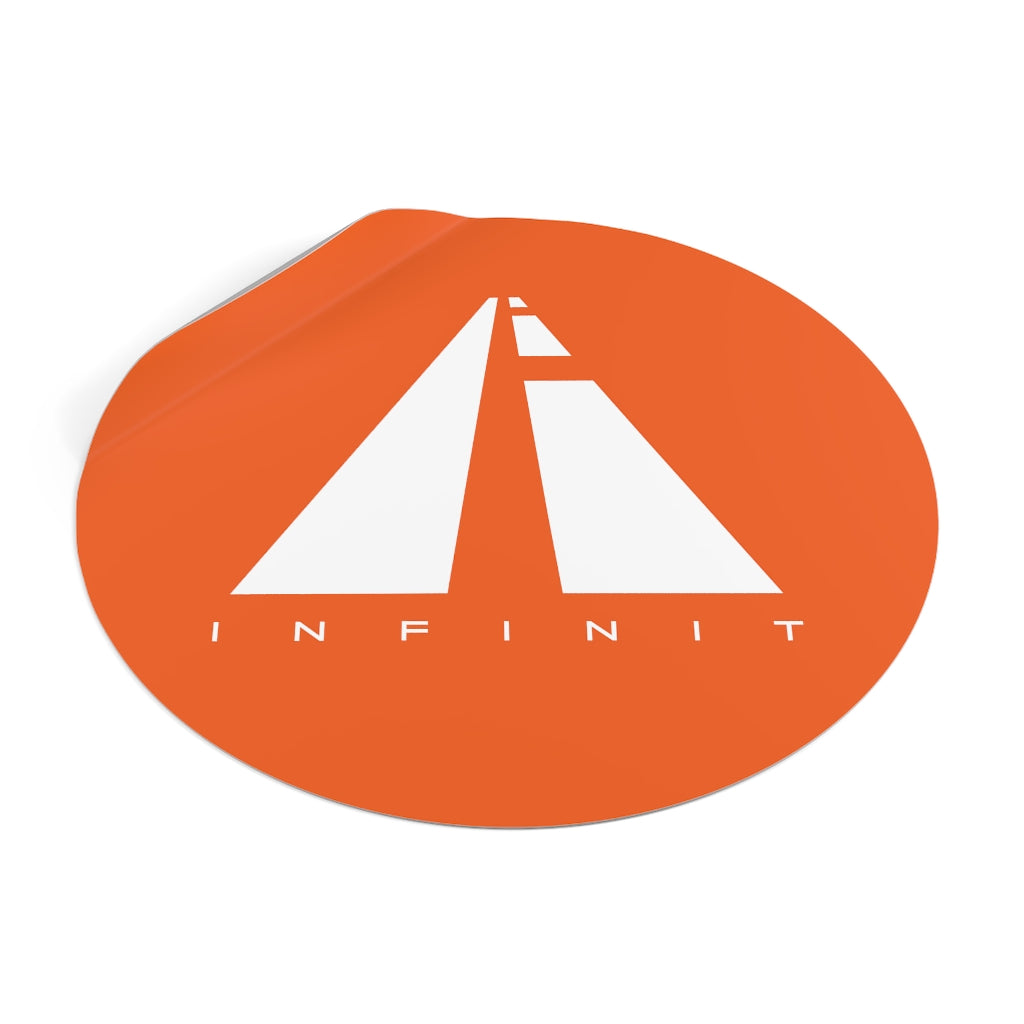 Infinit Brand Decal: Orange