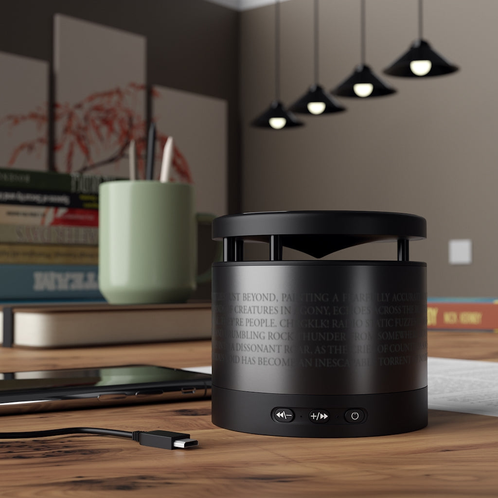 The Storyteller™ Bluetooth Speaker + Charging Pad